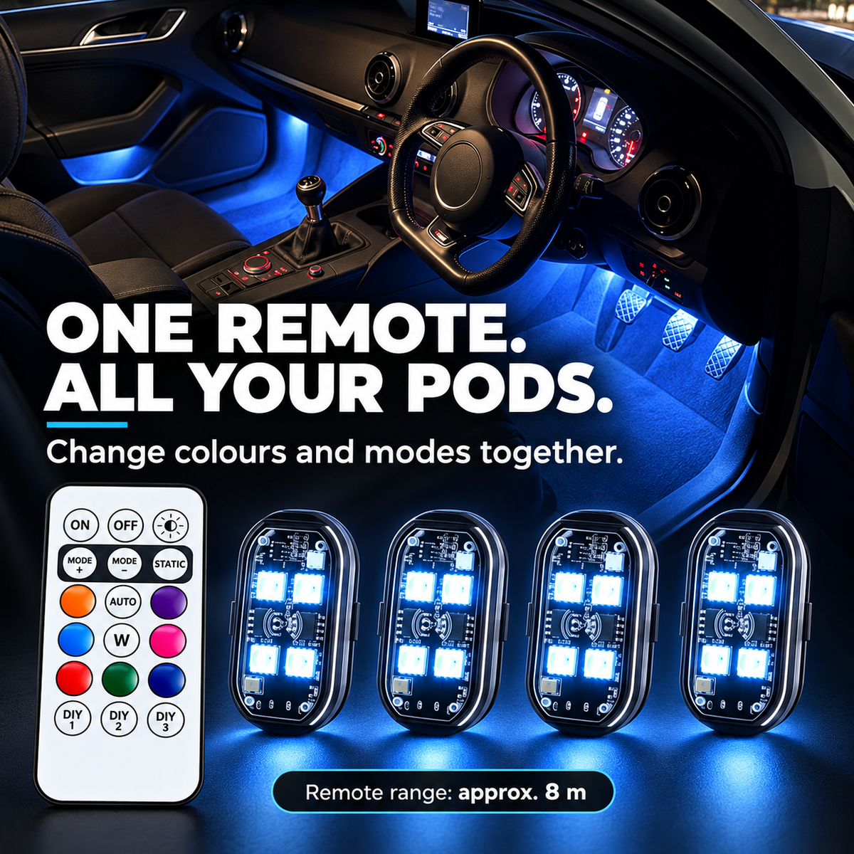 Pod LEDS - Wireless