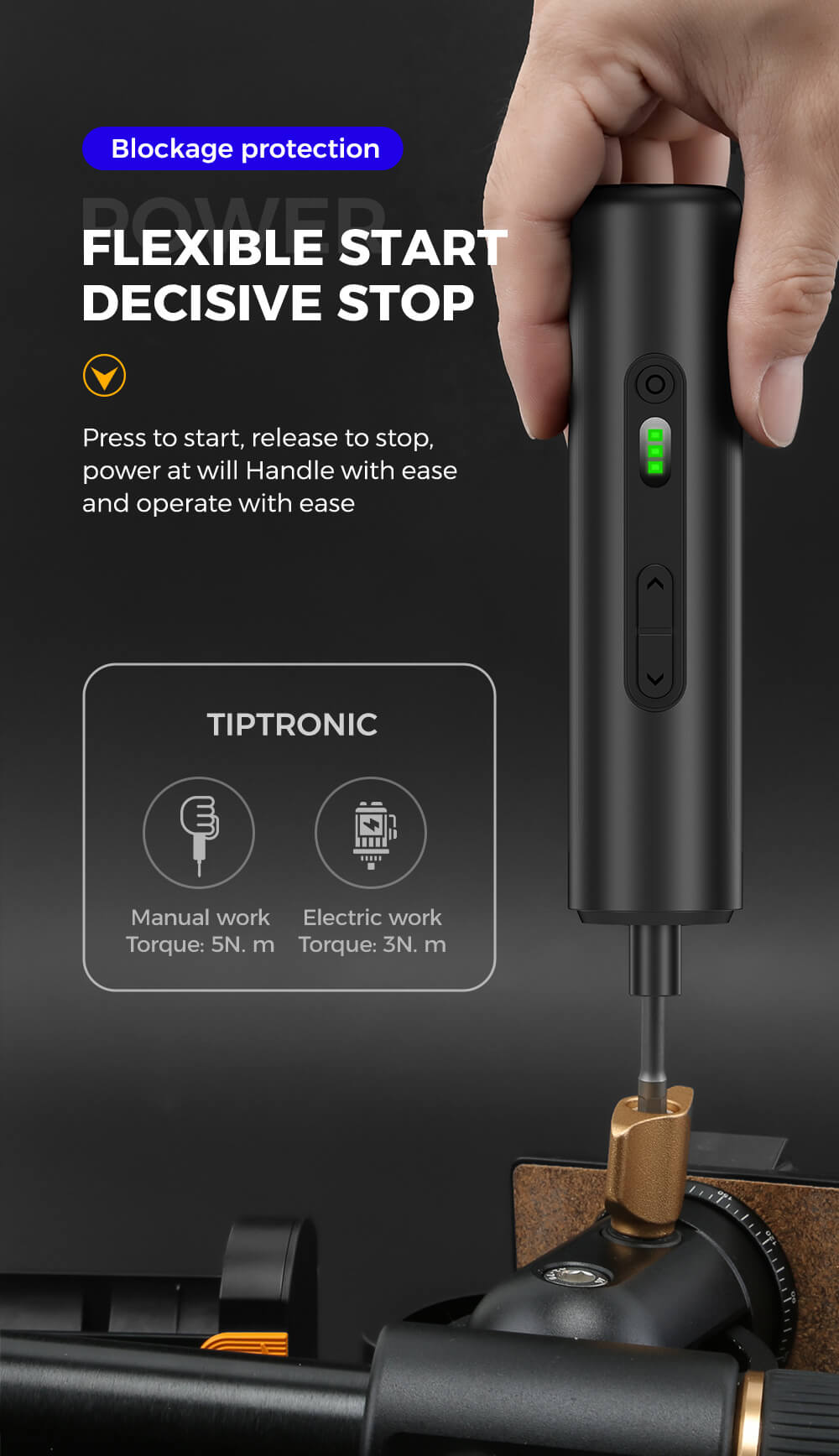 35-in-1 Cordless Electric Screwdriver Set with 3 Torque Settings | OEM Precision Tool for Retail & Wholesale