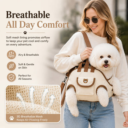The Ultimate Hands-Free Pet Carrier|Comfortable Support For Every Adventure