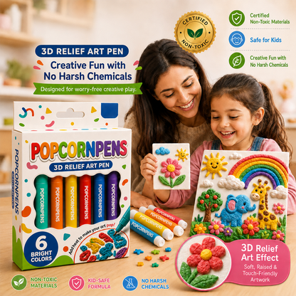 3D Relief Art Pen – Turn Flat Drawings Into Touchable 3D Art
