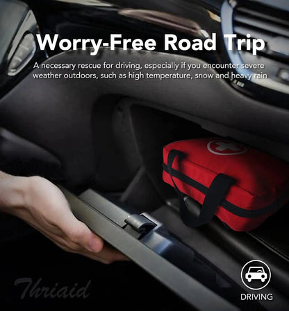⏰Limited Stock 49% OFF🚨 Waterproof First Aid Kit – Compact Emergency Kit For Home, Car & Outdoor