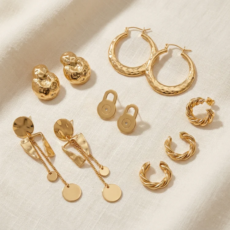 🔥18K Gold Plated Lobe Lifters for Heavy Earrings