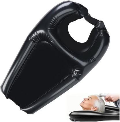 Household Shampoo Tray, Inflatable Wash Basin Portable Capiluve