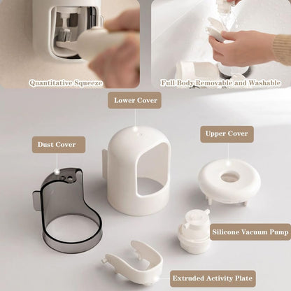 Automatic Toothpaste Dispenser, Non-Contact Tube Squeezer