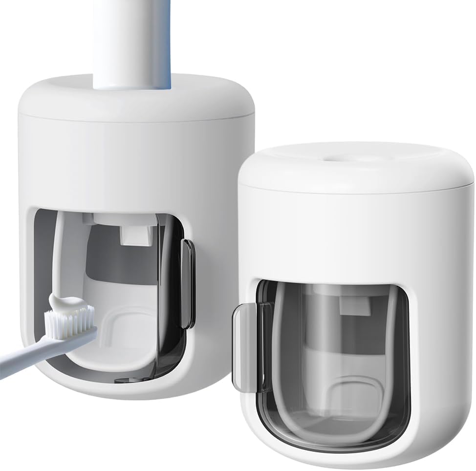 Automatic Toothpaste Dispenser, Non-Contact Tube Squeezer