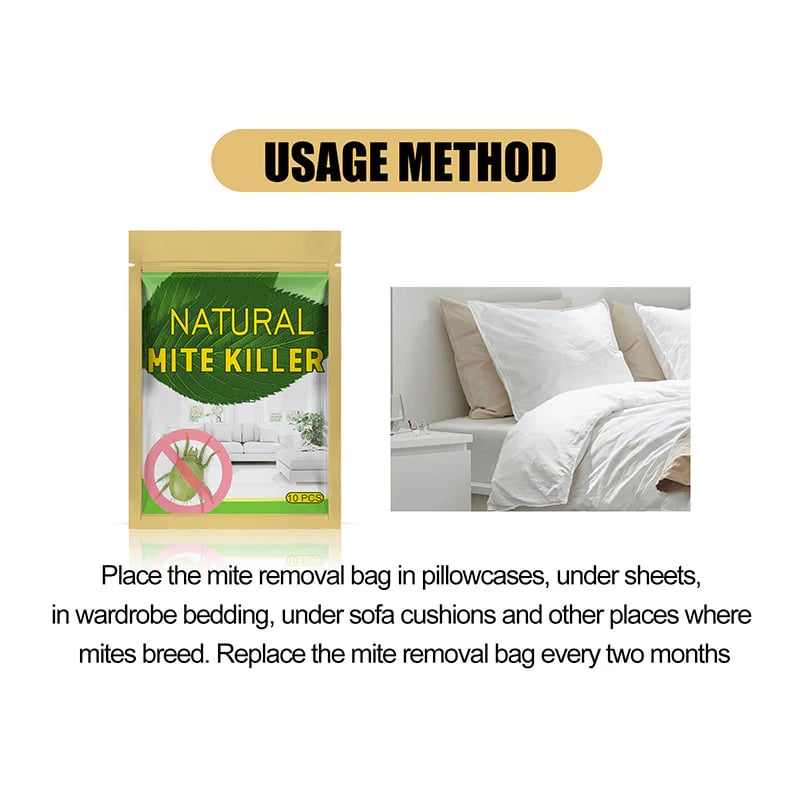 🎁Hot Sale 50% OFF🔥Natural Mite Control Sachet – Plant‐based, non‐toxic & safe around kids & pets