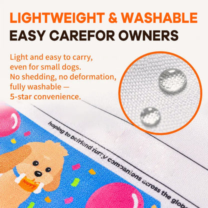 🐾Durable Newspaper Pet Balloon Dog Toy - Crinkle Chew for Boredom Relief