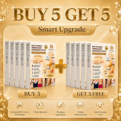 4-in-1 Bio-Curve Renewal · Nano Microneedle Patch