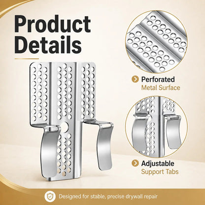 ✨Plasterboard repair clip set for household ceiling hole patching tools