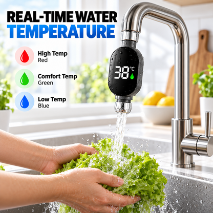 Shower Water Temperature Gauge, 1/2 Inch Sensor