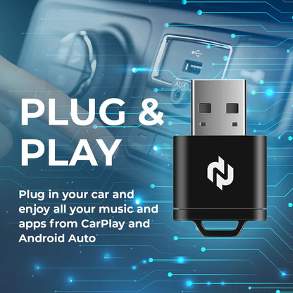 Wireless CarPlay Adapter by N - Instant Wireless Connection
