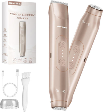 2-In-1 Electric Shaver and Razor Rechargeable Body and Facial Epilator