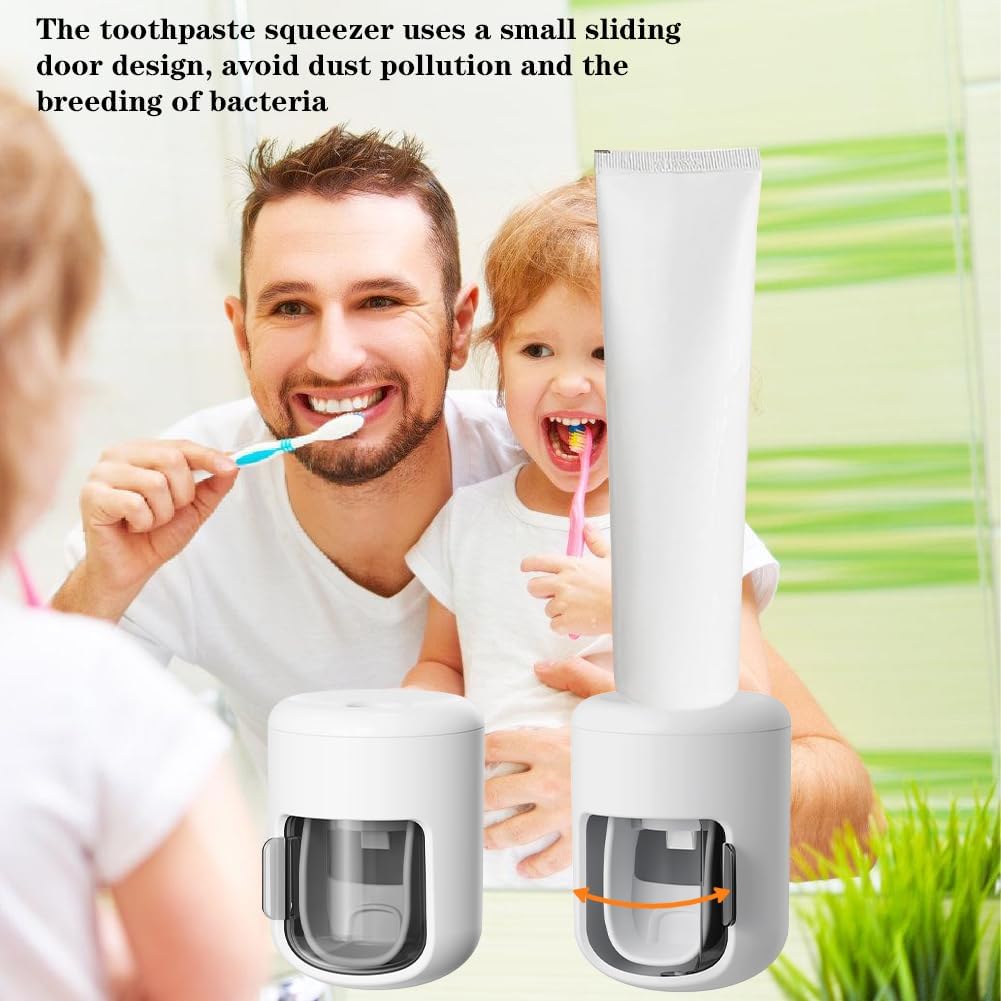 Automatic Toothpaste Dispenser, Non-Contact Tube Squeezer