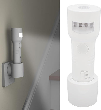 Last Day 48% OFF🔥Plug in Night Light, 4000K RGB LED Wall Lamp