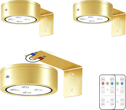 3-Pack Rechargeable Picture Lights for Wall