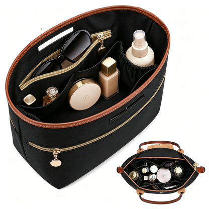 👜 Soft Satin Tote Organizer – Protect & Organize Your Favorite Handbag✨