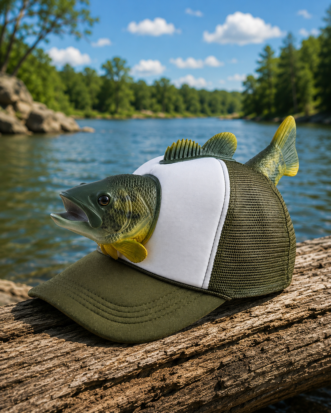 ANGLER'S CATCH NOVELTY HAT