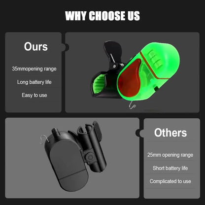 🎣Fishing Bite Alarm with Sound & LED Light