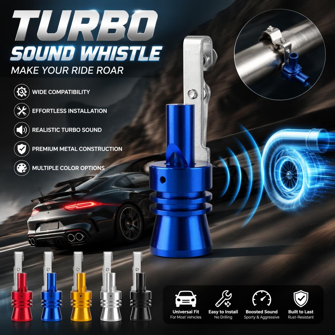 🔥🔧Turbocharger sound enhancement whistle