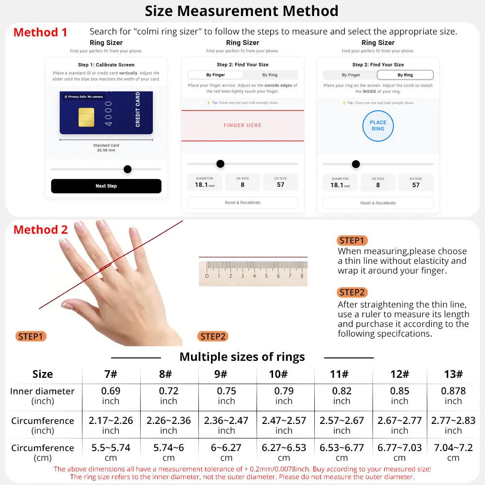 COLMI R10 Smart Ring - 5 ATM Waterproof for Women