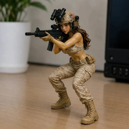 ❤️Last Day✨Collectible Beautiful Tactical Desk - Kneeling Shooting Position