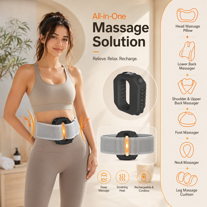 🔥2026 Hands-Free Fascia Massager for Muscle Relaxation & Recovery