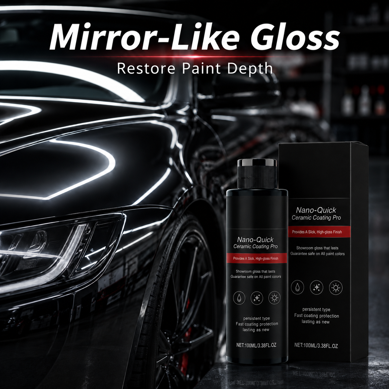 🔥 50K+ Sold! 🚗 Car Ceramic Coating Spray — Ultimate Shine & Paint Protection