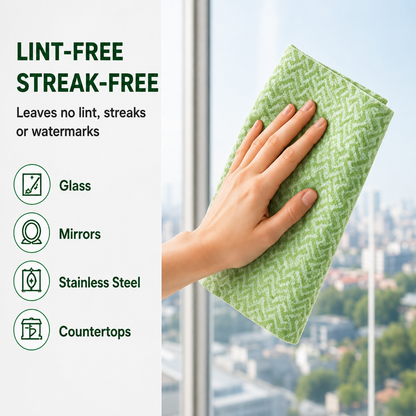 Reusable Kitchen Cleaning Cloths – 20-Piece Tear-Off Roll