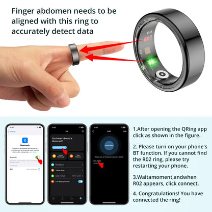 COLMI R10 Smart Ring - 5 ATM Waterproof for Women