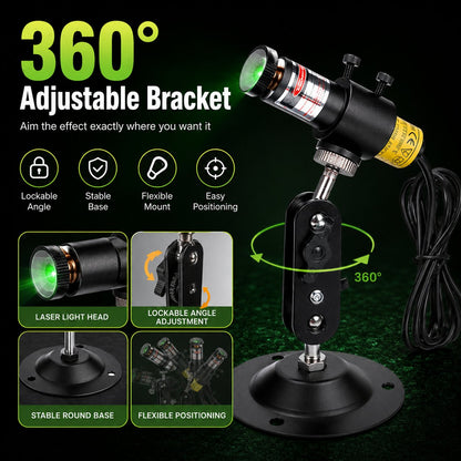 👻🌫️ Halloween Swamp Fog Laser Projector