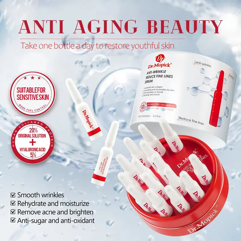 Anti-Wrinkle Firming Moisturizing Hydrating Facial Serums & Essences - Anti-Aging Skin Care for Smooth Skin