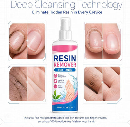 ✨🤲Gentle Resin Remover for Hands – Instantly dissolves sticky epoxy & UV resin.A must for crafters!🎨