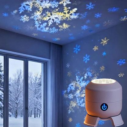 🌊Dynamic Rotating LED Projector Light