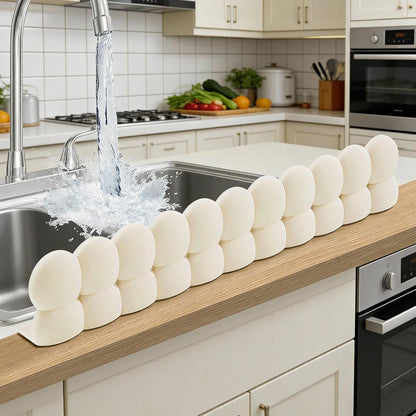 💦 Silicone Sink Splash Guard – Keep Counters Dry & Splash-Free