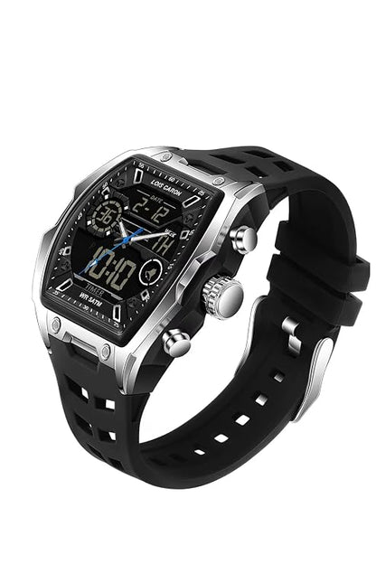 Men's Fashion Quartz Digital Watch - Sporty & Luminous
