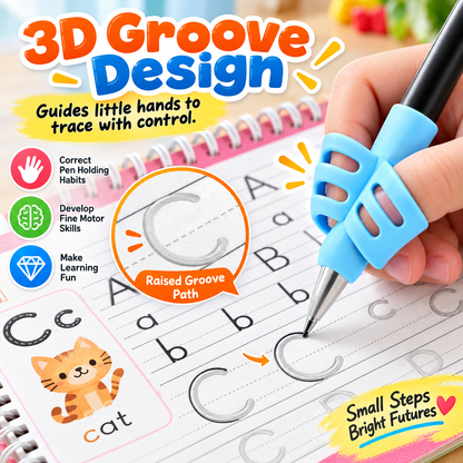 🔥Kids Reusable Groove Handwriting Practice Books 6 Pack