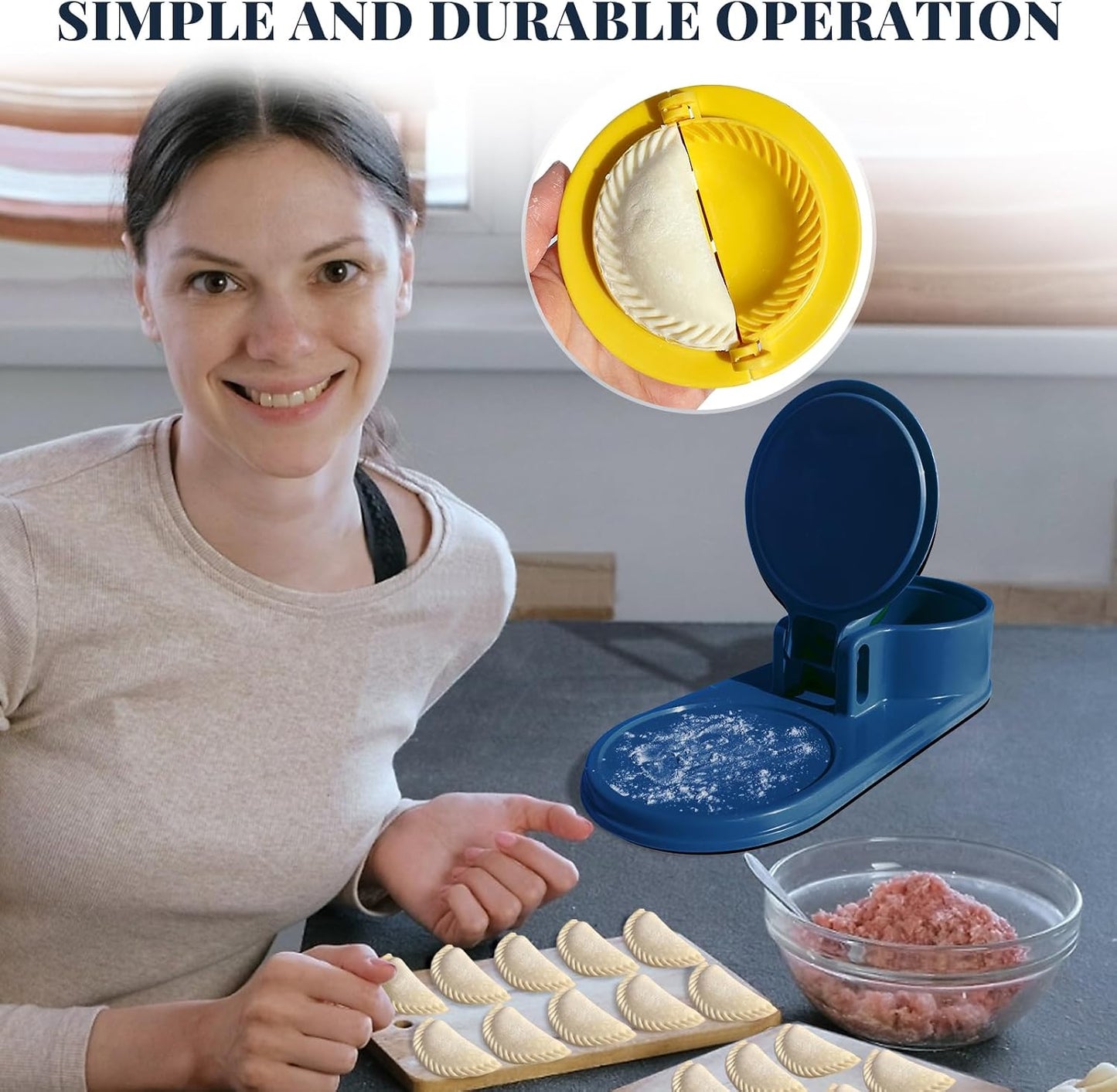 Household Kitchen Multi-function For Pressing Dumpling Wrapper Devices Kitchen Gadgets