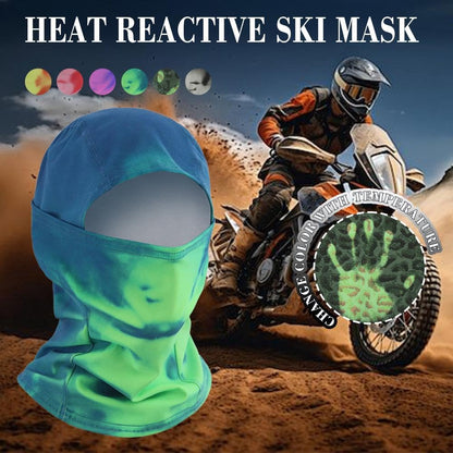 Unisex Heat Reactive Color Changing Balaclava