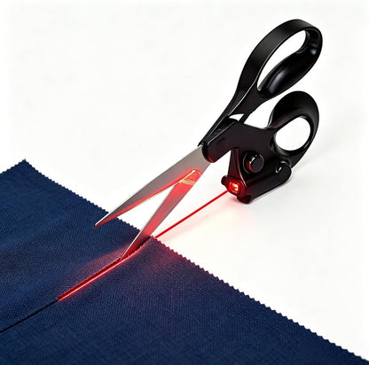 ✂️Laser Guided Scissors for Fabric Cutting