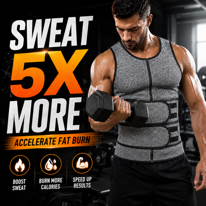 Men's Sweat Sauna Shaper Vest🔥