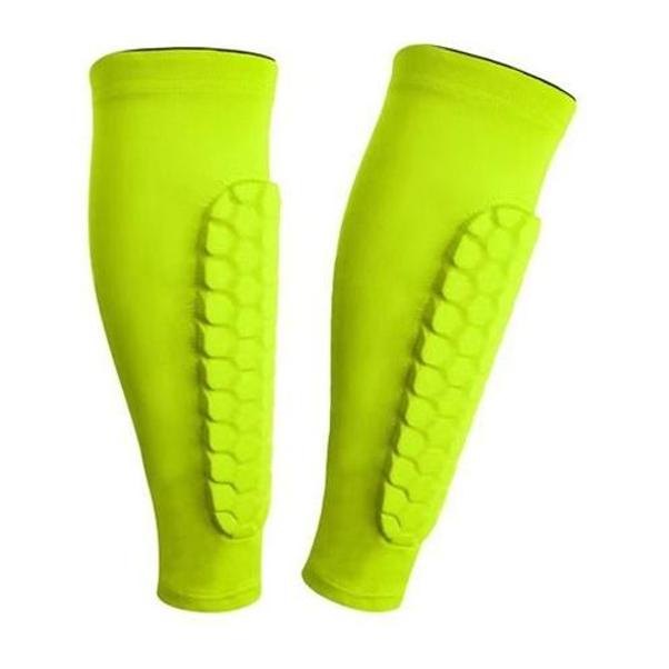 Kids Soccer Shin Defender Shin Guards Sleeves with Foam Padding - Sizes S to XL