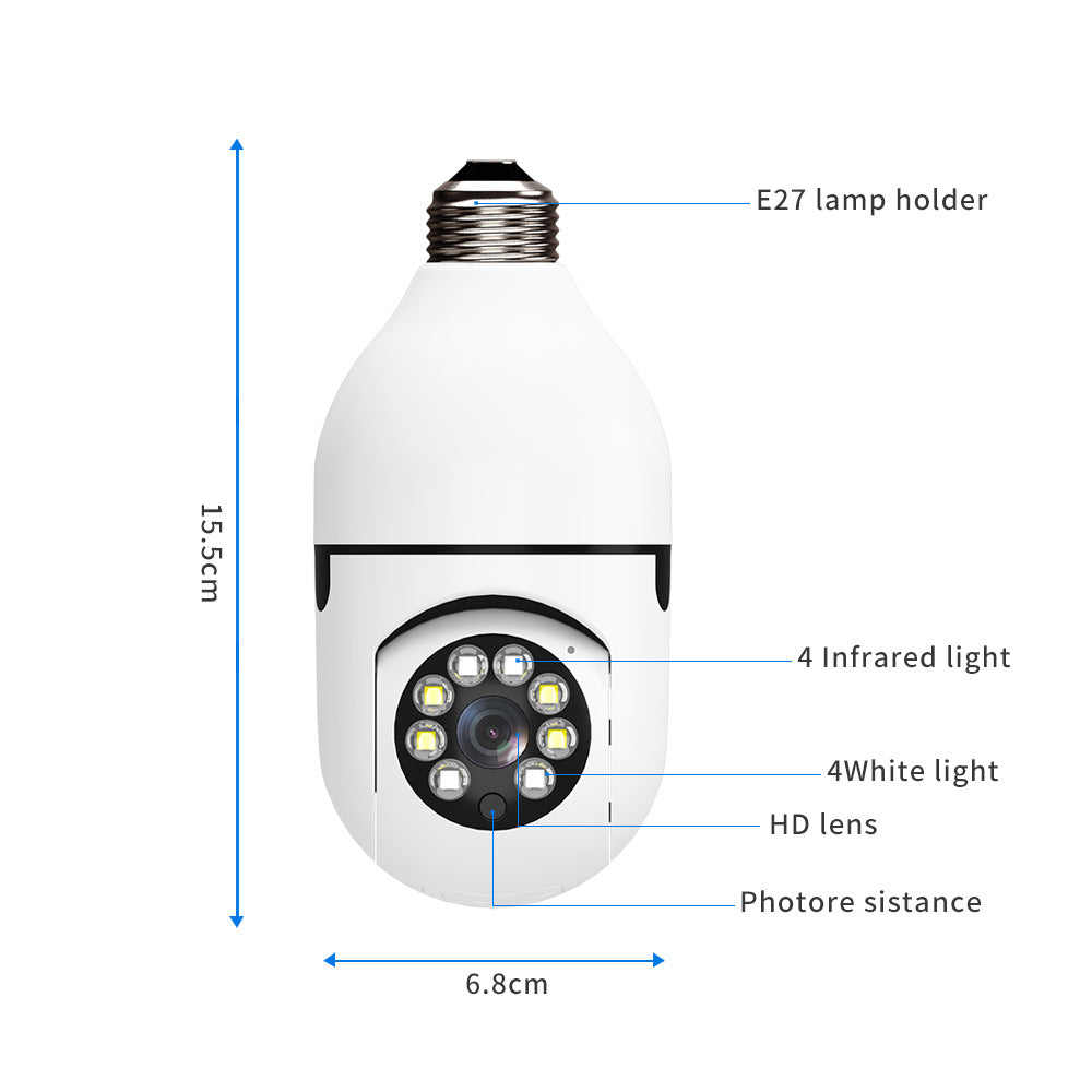 HomeGuard™ 360 Bulb Camera