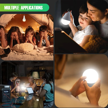 Rechargeable Emergency LED Light Bulbs