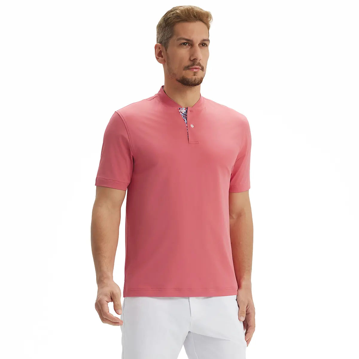MAELREG Men's Golf Shirts - Moisture-Wicking Casual Henley