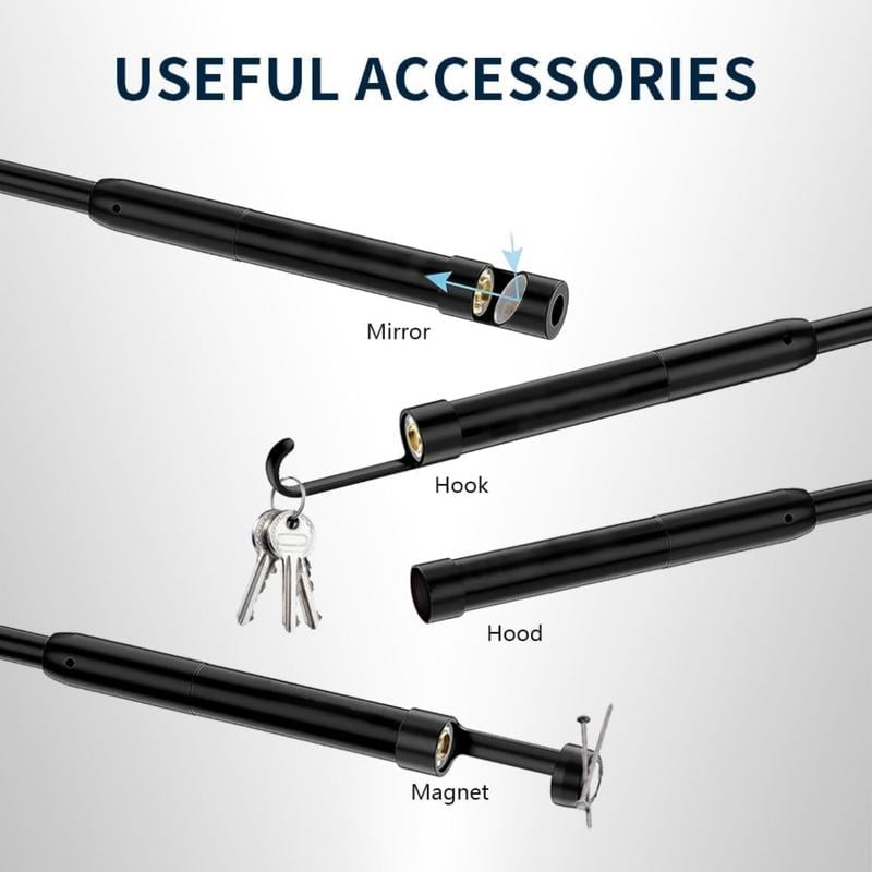 🔍 See What You Can't Reach | 16.4ft HD Endoscope Camera for iPhone & Android