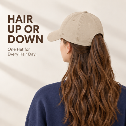 ✨ 50% OFF Ponytail Baseball Cap – Style Your Hair Your Way