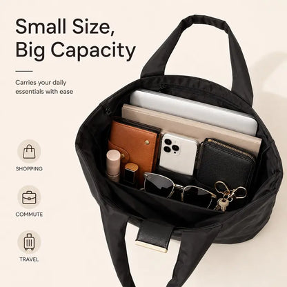 Foldable Keychain Storage Tote Bag for Women