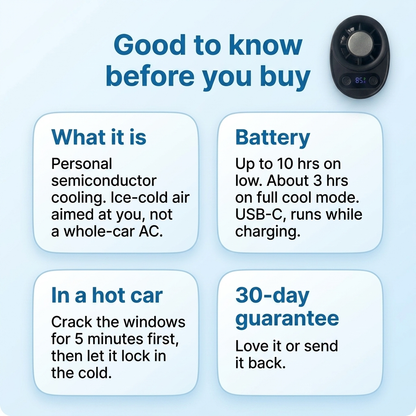 Portable AC for Cars: Life-Saving Summer Hack