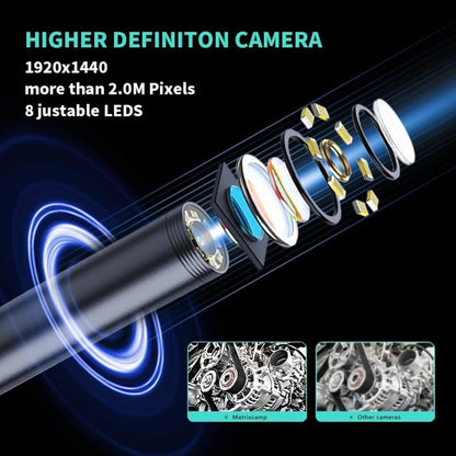 🔍 See What You Can't Reach | 16.4ft HD Endoscope Camera for iPhone & Android