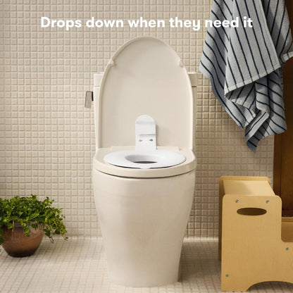 Drop Down Potty Training Seat for Toddlers & Kids, Easy to Clean
